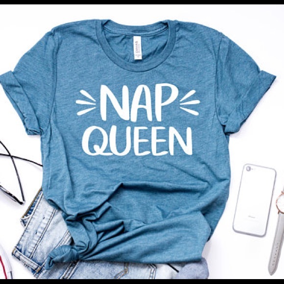 Plum Creek Boutique Tops - 👚 Loungewear Shirts Nap Queen - NWT NEW